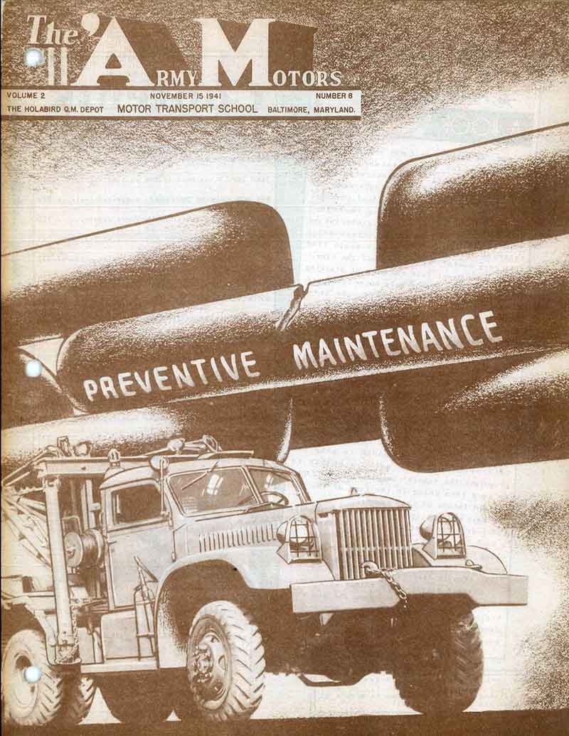 army motors cover volume2 1941