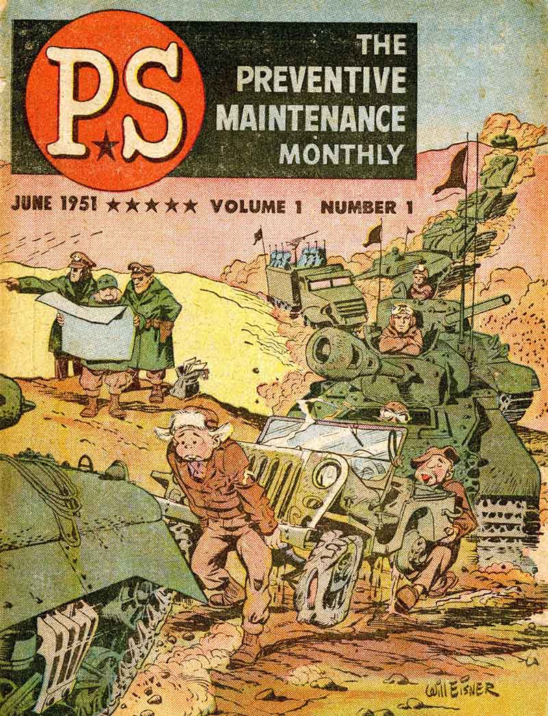 ps magazine cover the first issue 1951