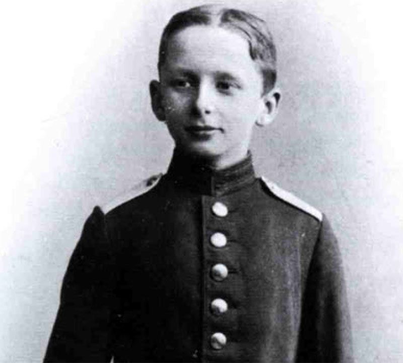 2 Cadet Erich von Manstein age 15