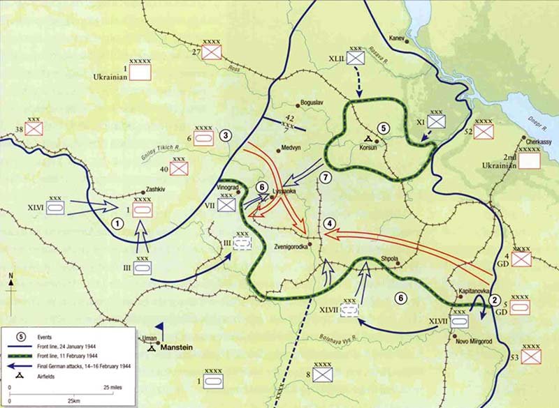 31 relief korsun pocket 1944