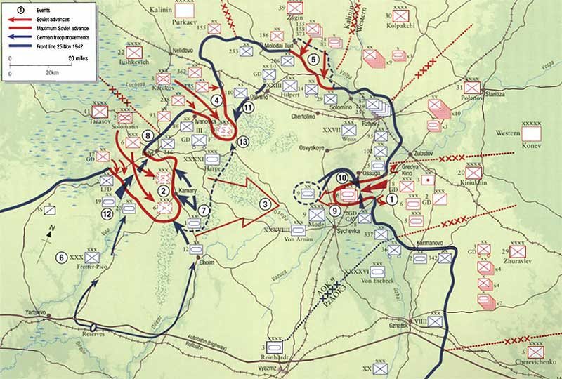 13 defense rzhev salient 1942