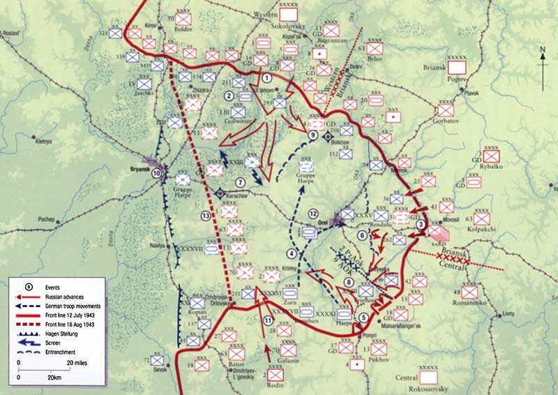 21 models defense orel salient 1944