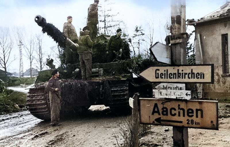 31 tiger tank geilenkirchen 1944