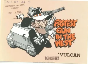 Fastest Gun in the West, Vulcan - M61 Cannon - 1974