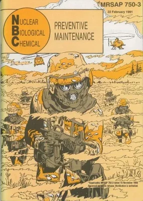 USAMC Nuclear, Biological &amp; Chemical Equipment Preventive Maintenance - 1991 - Comic &amp; Manual