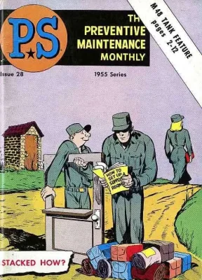 PS Magazine, the Preventive Maintenance Monthly - 1955 Editions - A total of 12 editions was published in 1955