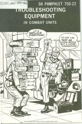 Troubleshooting Equipment in Combat Units - 1973