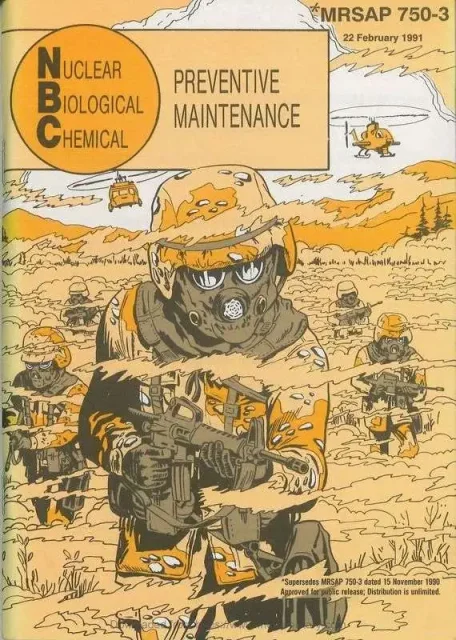 USAMC Nuclear, Biological &amp; Chemical Equipment Maintenance - MRSAP 750-3 (1991)